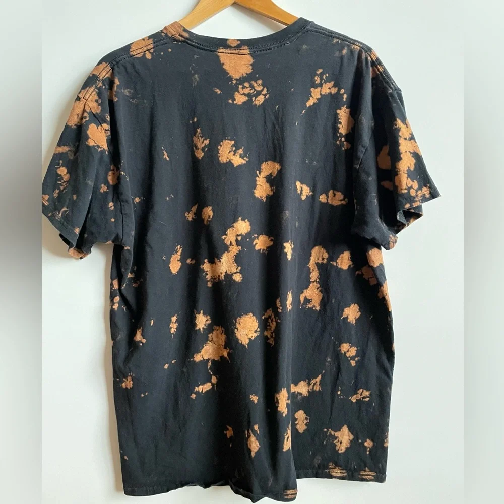 Death Row Records Tie dye cotton Tee - Picture 4 of 8